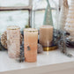 Pier 1 Spiced Cinnamon Filled Charm Jar Candle 6oz